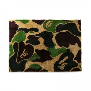 Women Bape Abc Camo Big Rug Mat Home Green USA | XM2181211