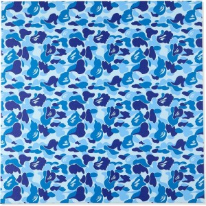 Women Bape Abc Camo Canvas Large 28"X28" Home Blue USA | JY5967297