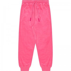 Women Bape Apee Towelling Track Pants Pants Pink USA | VM7332732