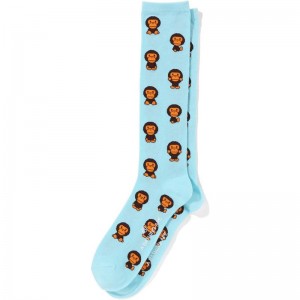 Women Bape Baby Milo Socks Socks Sax USA | FX9036906