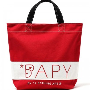 Women Bape Bapy Bag Bags Red USA | LU8557857