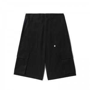 Women Bape Bapy Cargo Culotte Pants Black USA | DV9750270