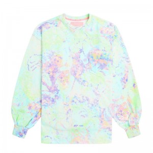 Women Bape Bapy Tie-dyed Effect Sweatshirt Sweatshirts Multicolor USA | CV5826886