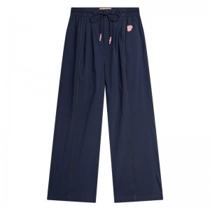 Women Bape Bapy Track Pants Pants Navy USA | EG6411741