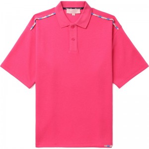 Women Bape Bapy Tunic Polo Shirt T Shirts Pink USA | SR3556256