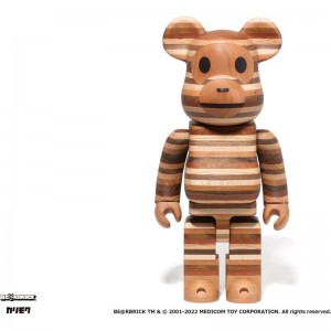 Women Bape Karimoku Horizon Baby Milo Be@rbrick 400% Figure Multi USA | SO7545855