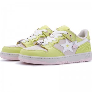 Women Bape Sk8 Sta 'limeade' By Bapy® Sneakers Light Green USA | HW5511351