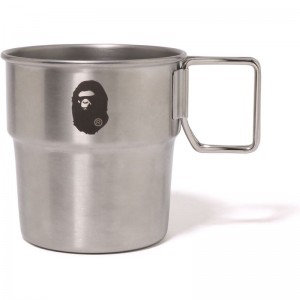 Women Bape Stacking Mug Home Silver USA | FI2974794