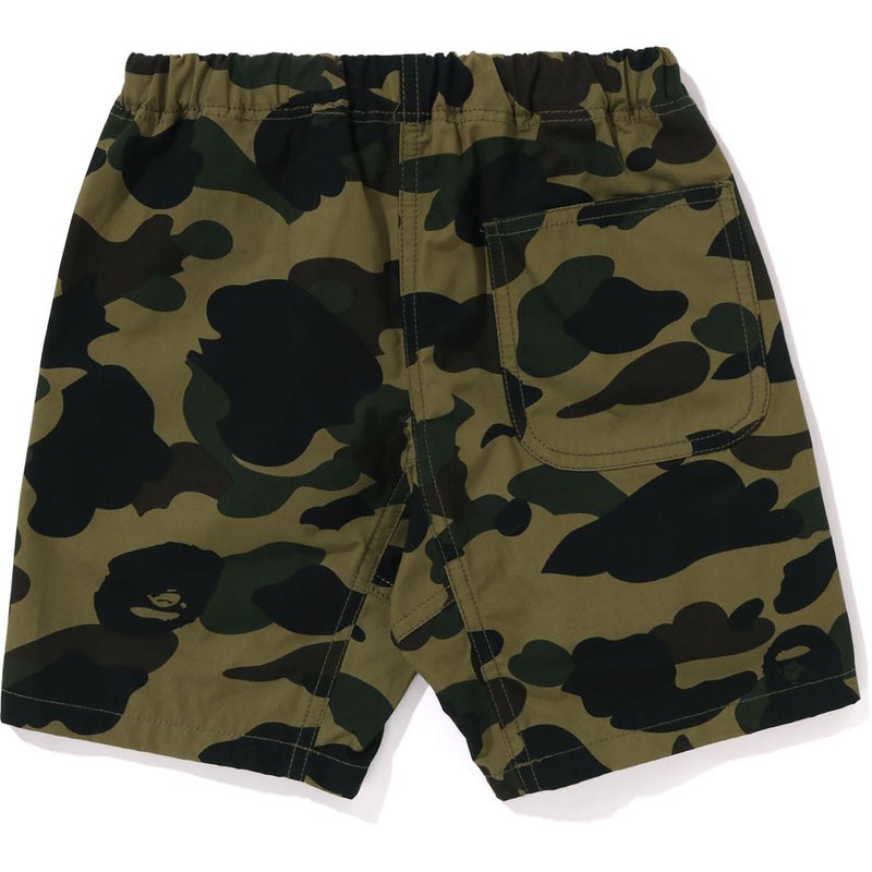 Kids' Bape 1st Camo Baby Milo Sta Embroidery Climbing Shorts Shorts Green USA | JO9083903