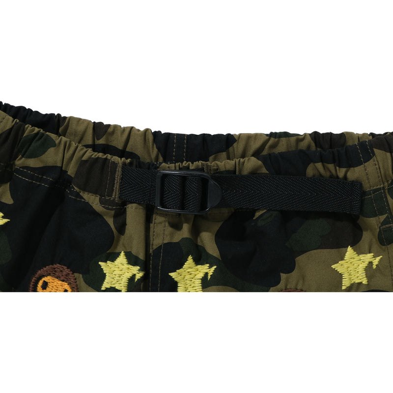 Kids' Bape 1st Camo Baby Milo Sta Embroidery Climbing Shorts Shorts Green USA | JO9083903