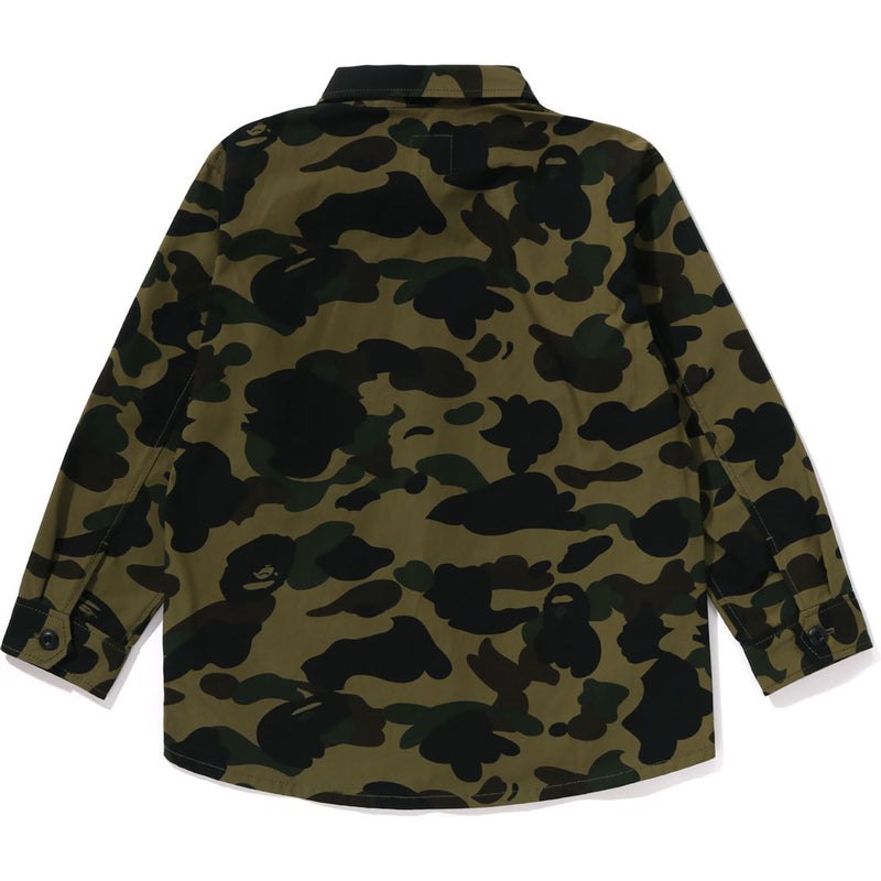 Kids' Bape 1st Camo Baby Milo Sta Military Shirt Shirts Green USA | CS0305935