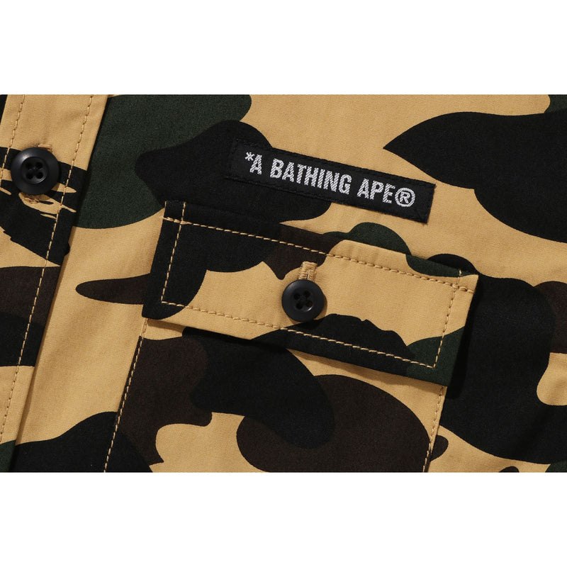 Kids' Bape 1st Camo Baby Milo Sta Military Shirt Shirts Yellow USA | JD2309639