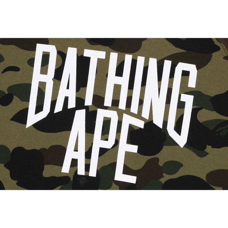 Kids' Bape 1st Camo Bathing Ape Loose Fit Crewneck Sweatshirts Green USA | KE6548658