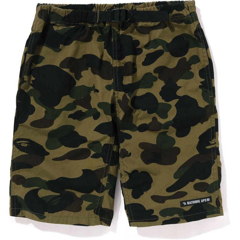 Kids\' Bape 1st Camo Climbing Shorts Jr Shorts Green USA | TF9098308