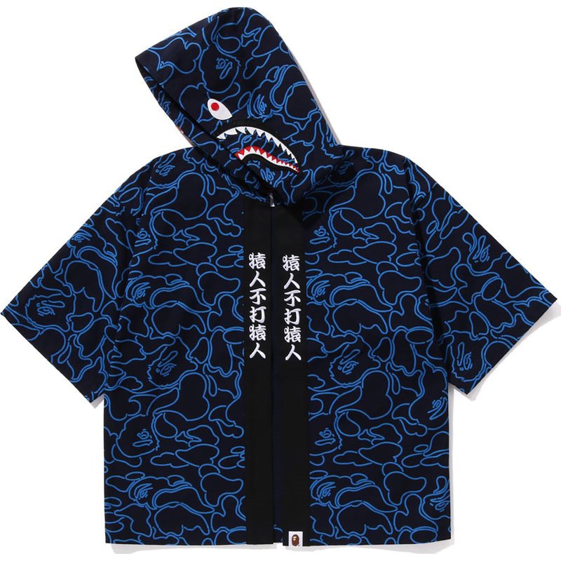 Kids' Bape 30th Anniv. Shark Kimono Jacket Jackets Navy USA | RK3595155