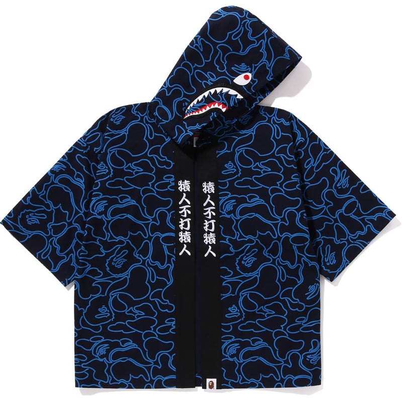 Kids\' Bape 30th Anniv. Shark Kimono Jacket Jackets Navy USA | RK3595155