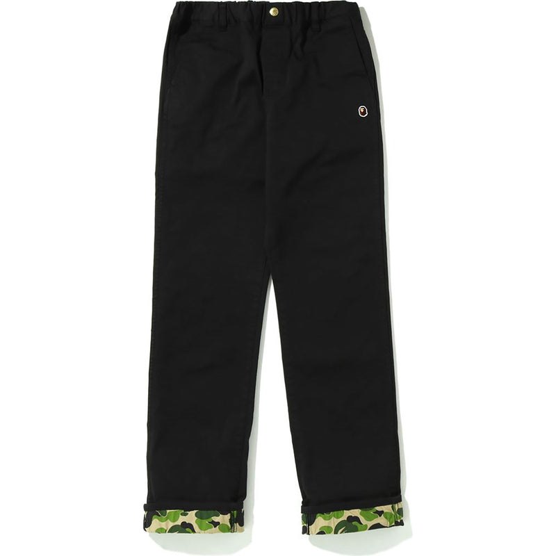 Kids\' Bape Abc Camo Cuffed Pants Pants Black USA | RM5803183