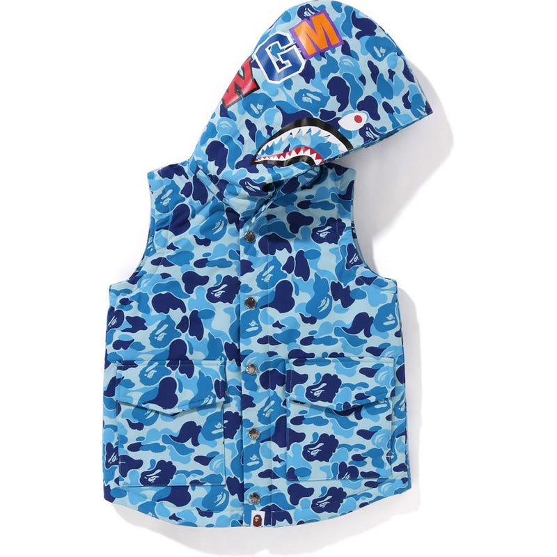 Kids' Bape Abc Camo Shark 4way Down Jacket Jackets Blue USA | VQ9136216