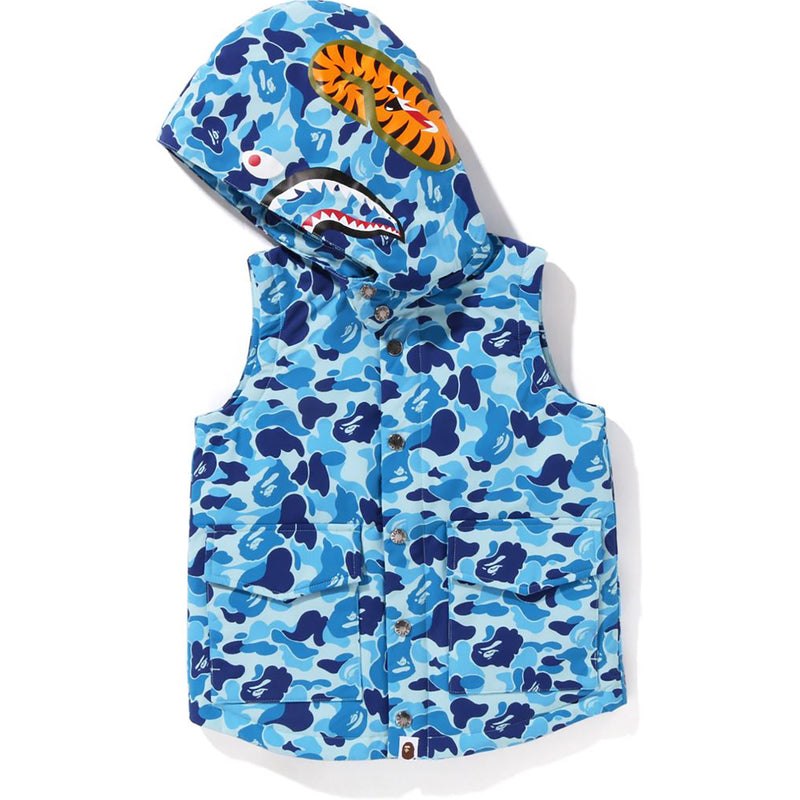 Kids' Bape Abc Camo Shark 4way Down Jacket Jackets Blue USA | VQ9136216