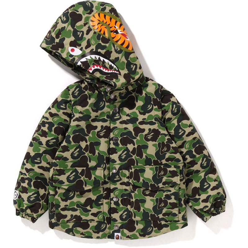 Kids' Bape Abc Camo Shark 4way Down Jacket Jackets Green USA | RA2719479