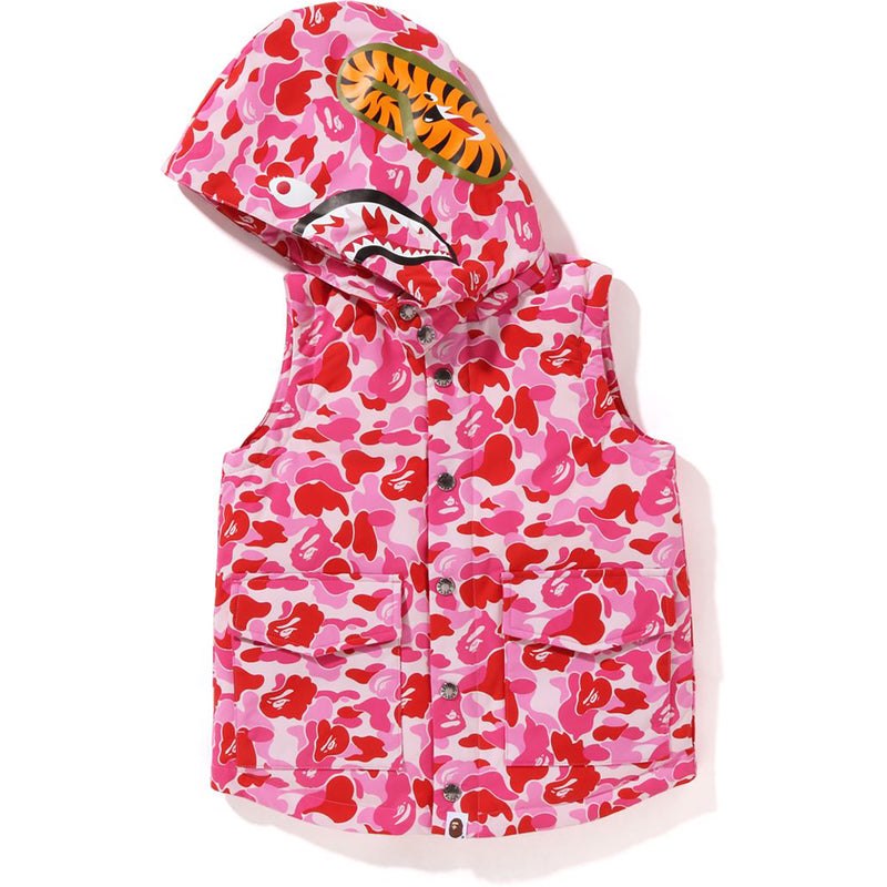 Kids' Bape Abc Camo Shark 4way Down Jacket Jackets Pink USA | PK2533053