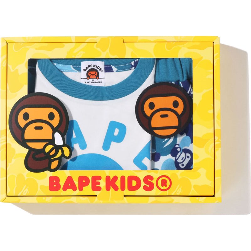 Kids\' Bape Abc Milo Ape Head Gift Set Gift Set Blue USA | QL7501351