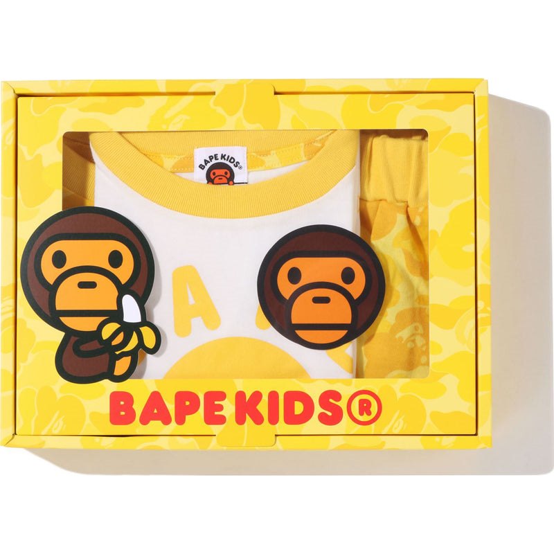 Kids\' Bape Abc Milo Ape Head Gift Set Gift Set Yellow USA | HK9010000