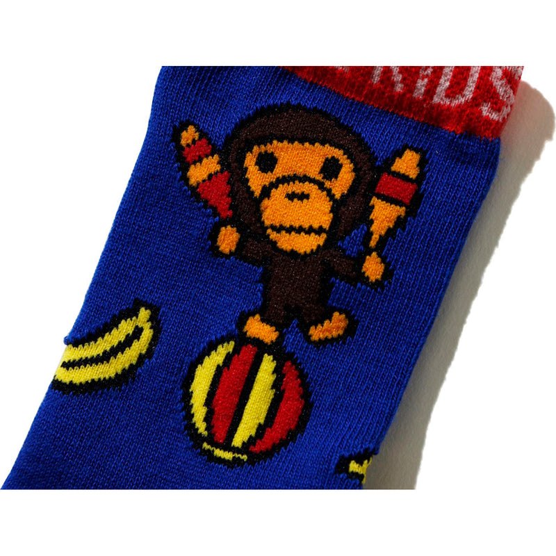 Kids' Bape Baby Milo Circus Socks Socks Navy USA | EJ5612962