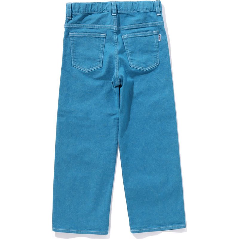 Kids' Bape Baby Milo Denim Pants Pants Blue USA | MU2907197