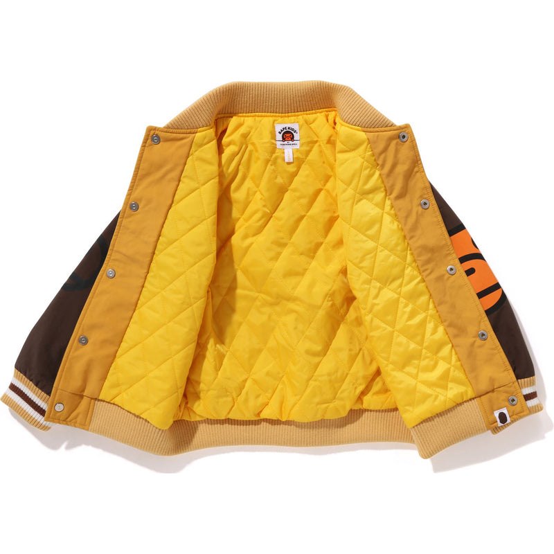 Kids' Bape Baby Milo Friends Sleeve Jacket Jackets Yellow USA | WT8874084