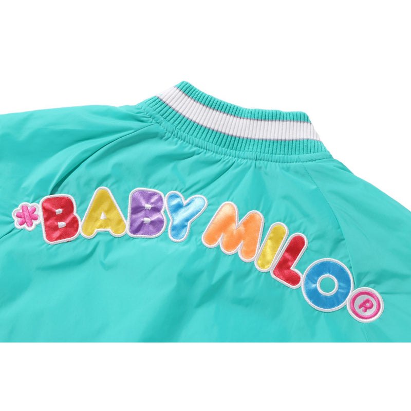 Kids' Bape Baby Milo Patch Jacket Jackets Green USA | BP3908198