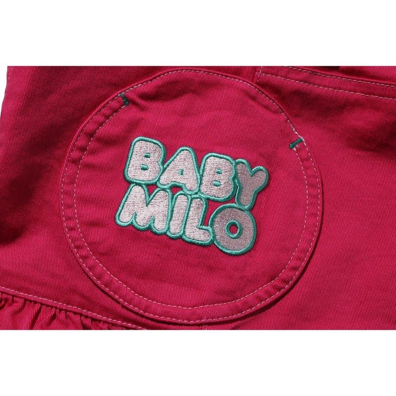 Kids' Bape Baby Milo Pocket Frill Shorts Shorts Pink USA | GC2041001