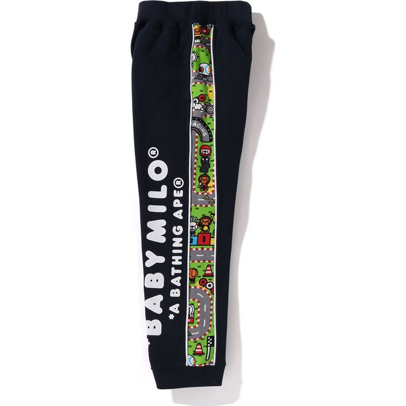 Kids' Bape Baby Milo Racing Sweat Pants Pants Navy USA | YP2923193