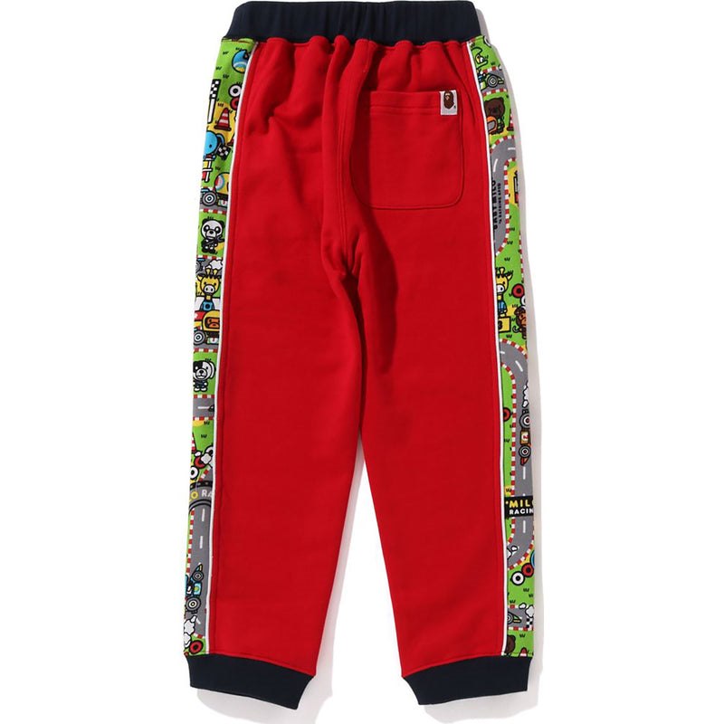 Kids' Bape Baby Milo Racing Sweat Pants Pants Red USA | DY7564254