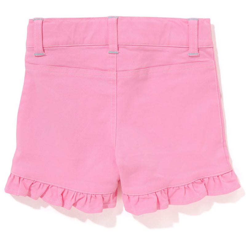 Kids' Bape Baby Milo Strawberry Frill Shorts Shorts Pink USA | OB7649569