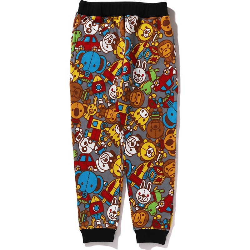 Kids\' Bape Baby Milo Toy Box Slim Sweat Pants Pants Grey USA | ZO3331931