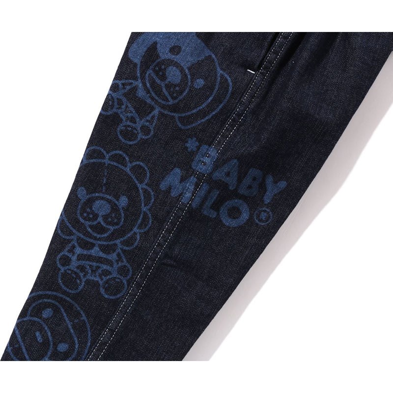 Kids' Bape Baby Milo Toy Denim Pants Pants Indigo USA | NL8507557