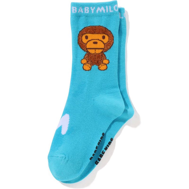 Kids\' Bape Baby Milo Toy Socks Socks Sax USA | XT7963693