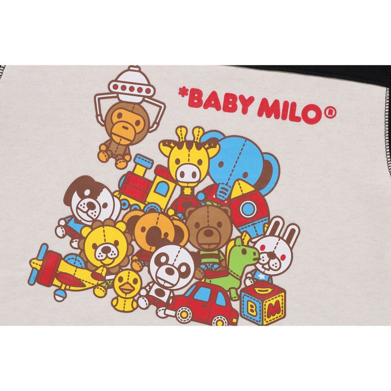 Kids' Bape Baby Milo Ufo Game Crewneck Sweatshirts Black USA | ON9924294