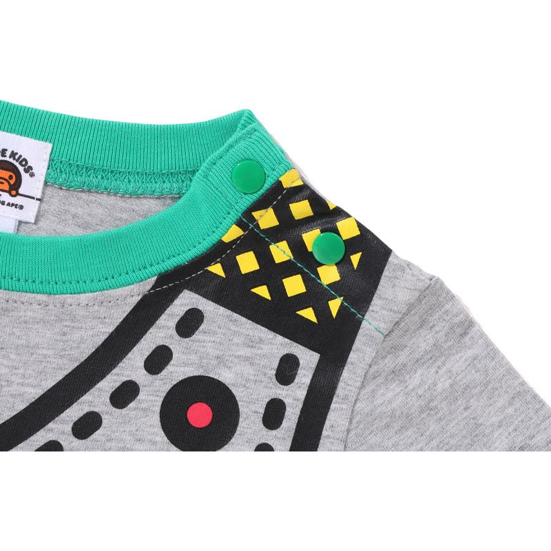 Kids' Bape Baby Milo Vest Print Bodysuit Underwear Grey USA | XN2587357