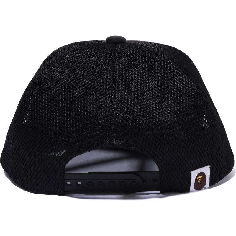 Kids' Bape City Camo College Mesh Cap Caps Black USA | GR5181011