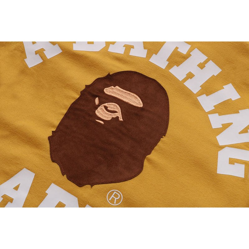 Kids' Bape College Patch Jacket Jackets Yellow USA | RC2836486