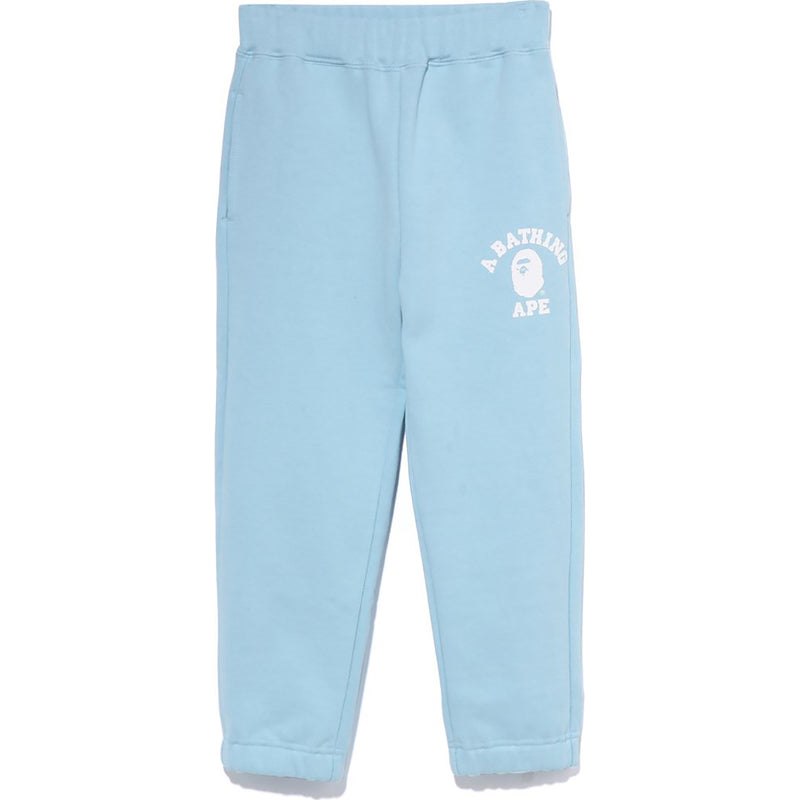 Kids\' Bape College Sweat Pants Pants Sax USA | CL9015105