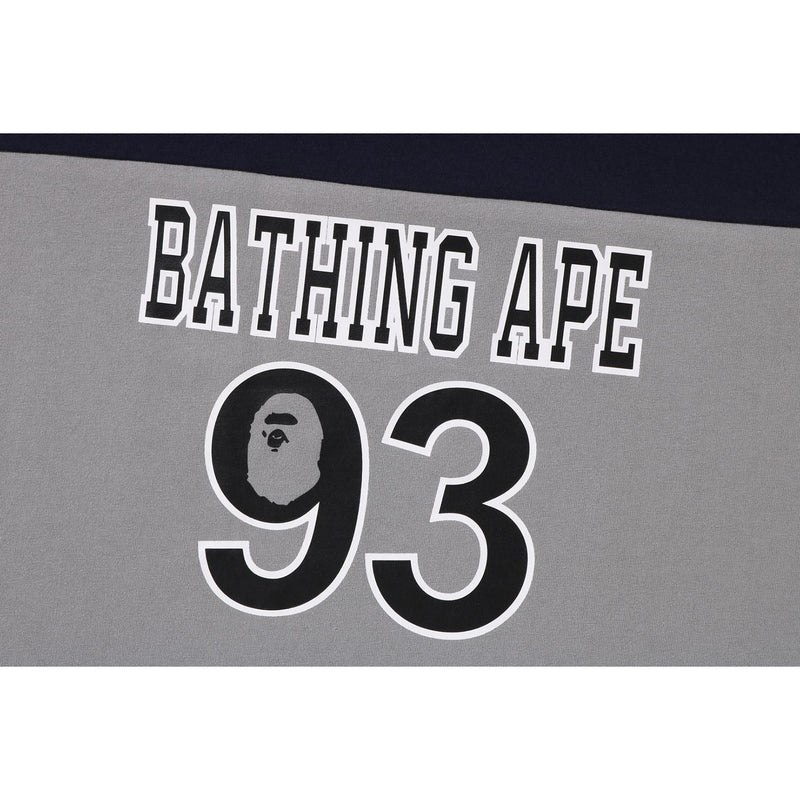 Kids' Bape Football Loose Fit Tee Cut And Sewn Grey USA | EN4777577