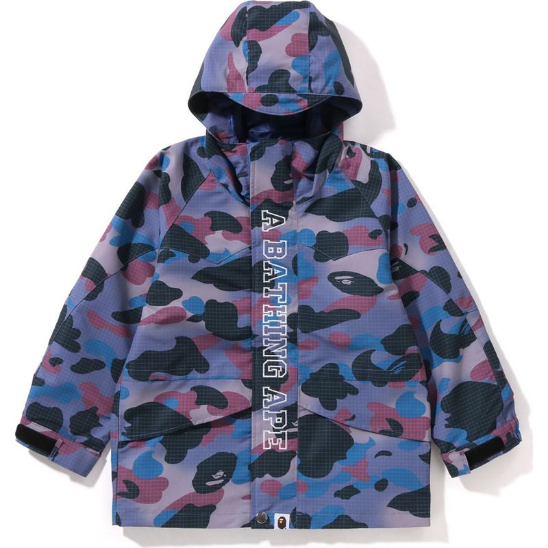 Kids\' Bape Grid Camo Snowboard Jacket Jackets Multicolor USA | XS6447147