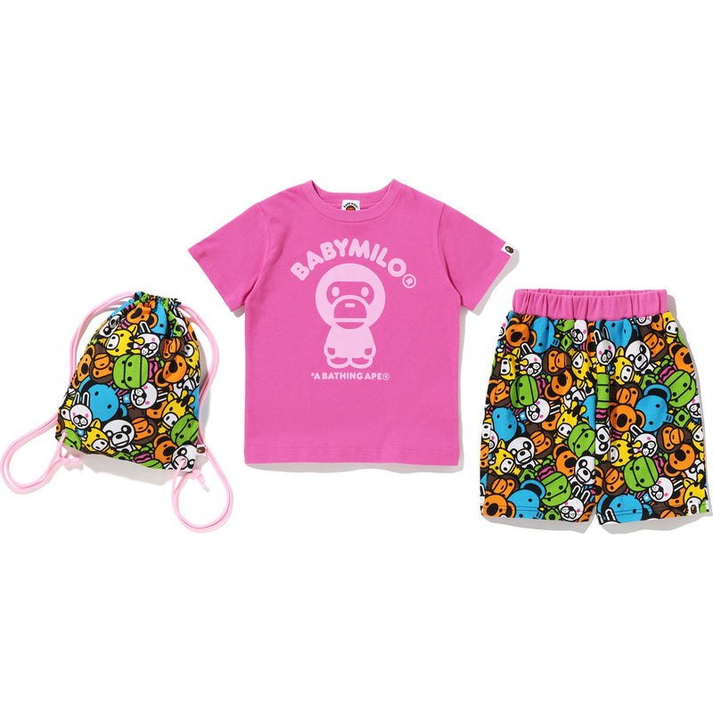 Kids' Bape Milo All Friends Gift Set Gift Set Pink USA | VH5116316