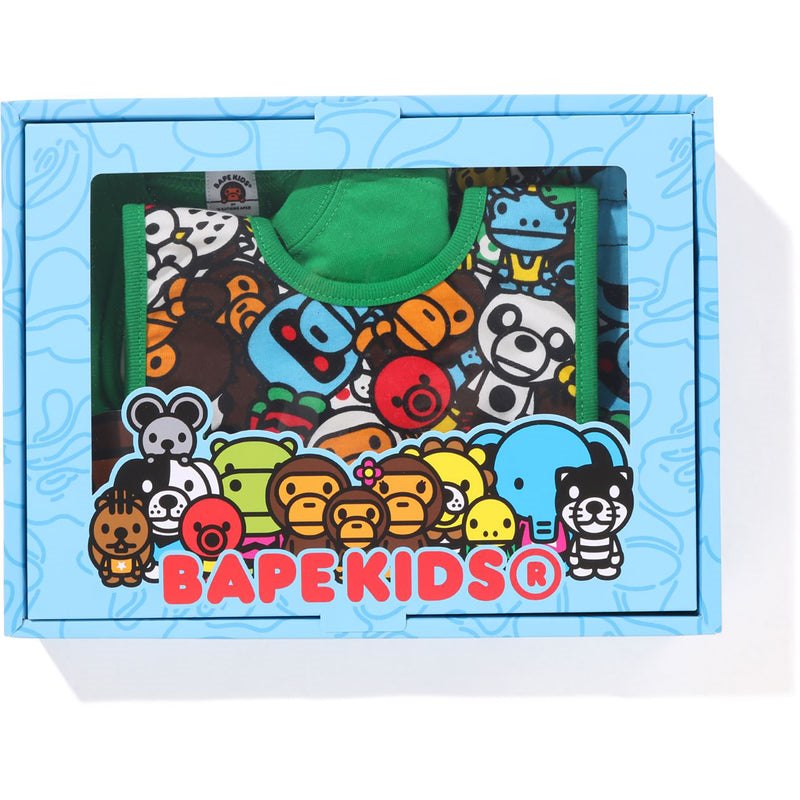 Kids' Bape Milo All Safari Baby Gift Set Gift Set Green USA | ZX7822782