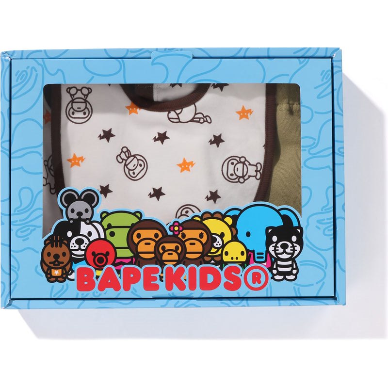 Kids' Bape Milo Monogram Sta Baby Gift Set Kb Gift Set White USA | GP0145615