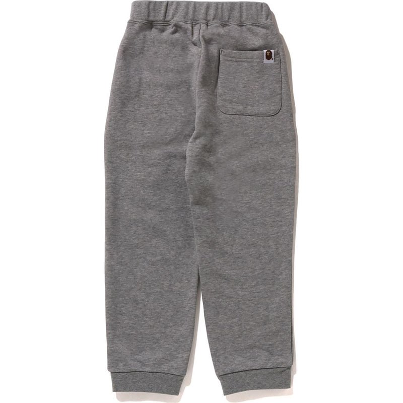 Kids' Bape Patch Sweat Pants Pants Grey USA | NB7749879