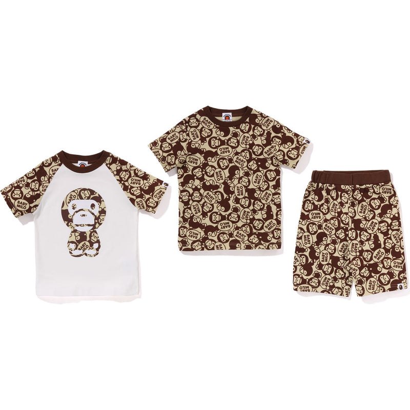 Kids\' Bape Solid Baby Milo Gift Set Gift Set Brown USA | CY6311431